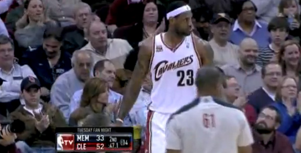 Lebron Channels Jordan’s Signature Shot In a Game [Video]