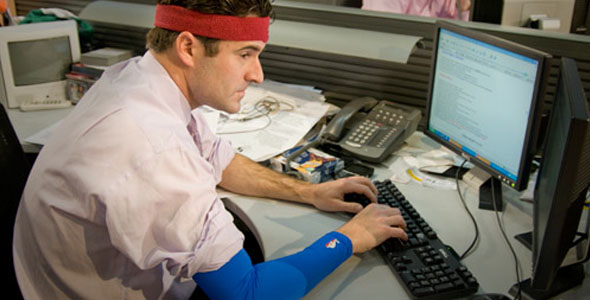 Which is More Unnecessary: the Headband or the Arm Sleeve?