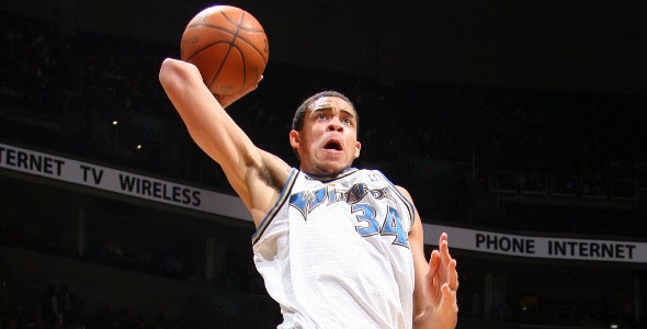 JaVale McGee is Already Practicing for the Dunk Contest