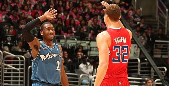 Wall’s Bounce Pass Oop To Griffin Highlights NBA Rookie Challenge
