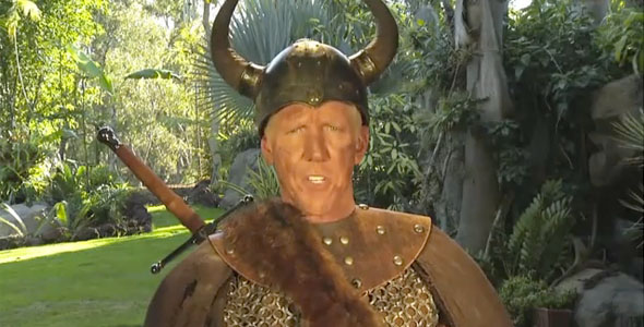 Bill Walton is Sven the Wise in ‘Helmet to Helmet’ (Video)