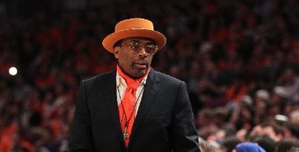 Spike Lee Rocks New Spiz’ike Colorway At Game 4 Easter Sunday