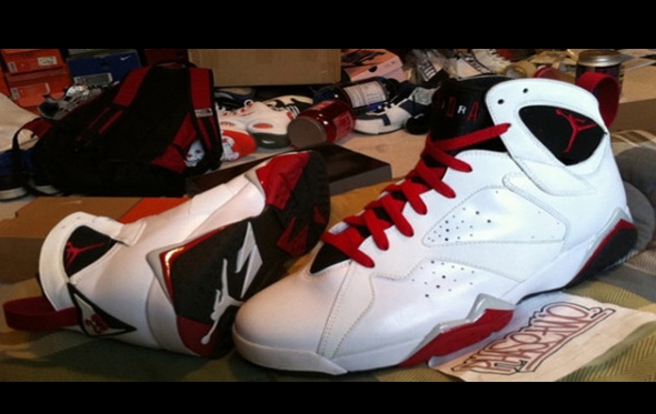 Unreleased Air Jordan VII Sample