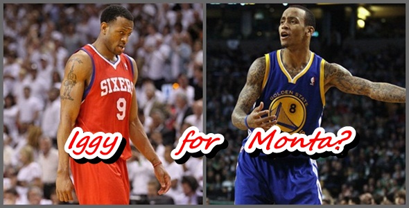 Rumor: Sixers and Warriors To Swap Iguodala for Ellis