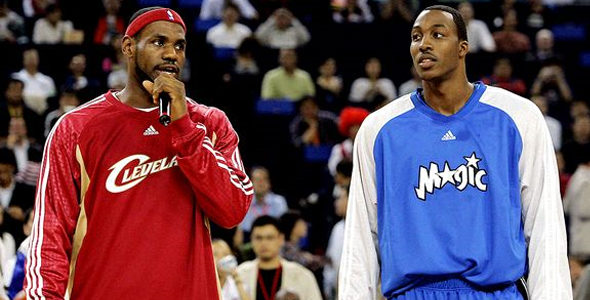 Howard, LeBron Play the Role of Prince and Pauper