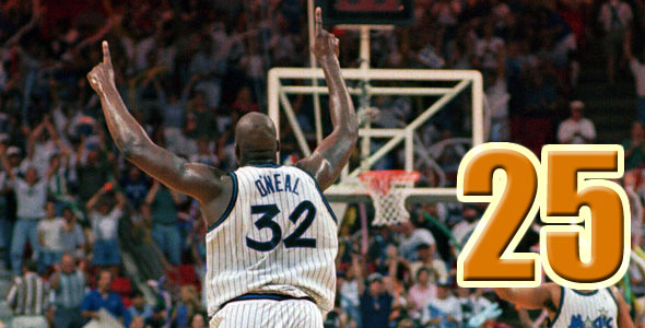 THD’s 25 Best Dunks of All-Time: #25 Shaq Posterizes David Robinson