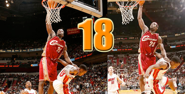THD’s 25 Best Dunks of All-Time: #18 Damon Jones Crowned by King James