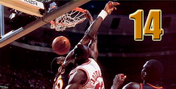 THD’s 25 Best Dunks of All-Time: #14 MJ Climbs Mt. Mutombo