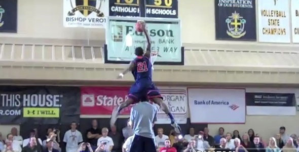 Class of 2013’s Shaquille Johnson Has Unreal Hops