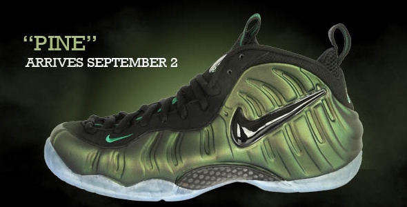 Nike Air Foamposite Pro ‘Dark Pine’ Release Info
