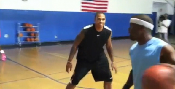 Shannon Brown and Lisa Leslie vs…Kevin Hart?