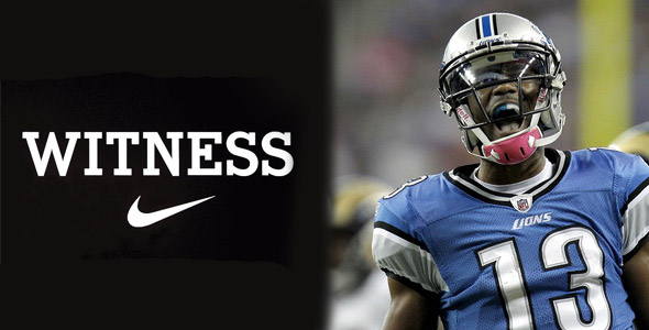 Lions’ Nate Burelson Does LeBron Powder Toss in Cleveland vs. Browns
