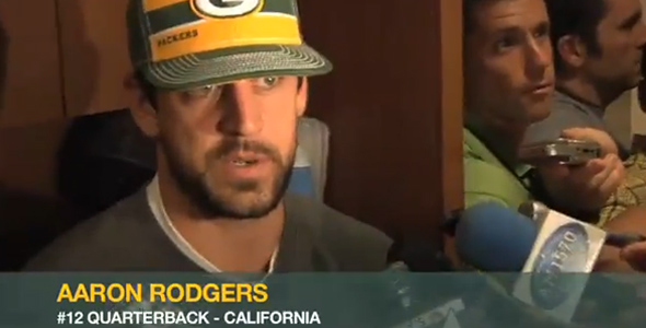 Aaron Rodgers Channels His Inner Allen Iverson