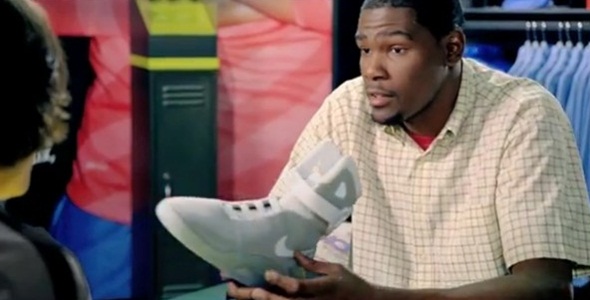 Kevin Durant Goes Back To the Future