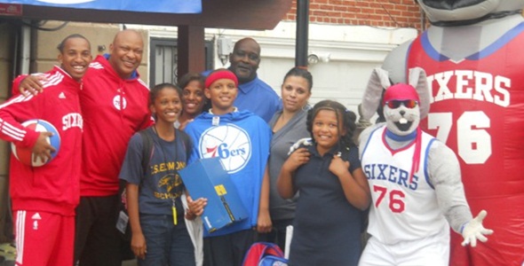 Sixers Replace Autistic Boy’s Stolen Hoop