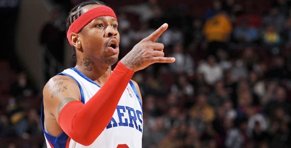 Iverson Pleading For Last Shot in the NBA