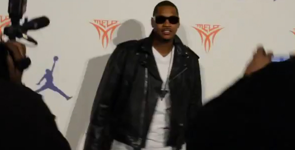 Behind the Scenes of the Jordan Melo M8 Hologram Release Party