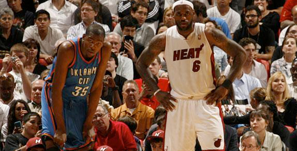 LeBron and Durant Work Out Together