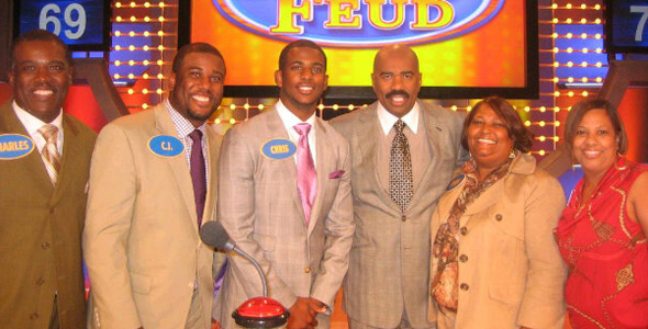 Chris Paul’s Family Appears on Family Feud