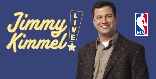 Jimmy Kimmel Helps Program NBA TV