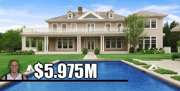 Jason Kidd Buys Mansion in the Hamptons