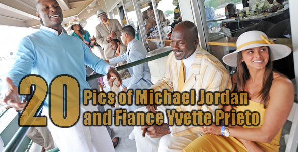 20 Candid Pictures of Michael Jordan and Fiancé Yvette Prieto