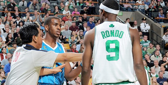 Rajon Rondo Trying to Control His Temper