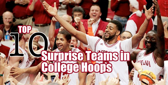 Top 10 Surprise Teams in College Hoops
