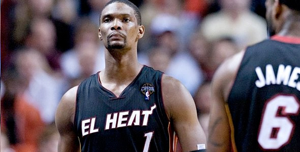 Point Made Loud and Clear by Chris Bosh!