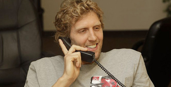 Dirk Nowitzki Goes to Camp