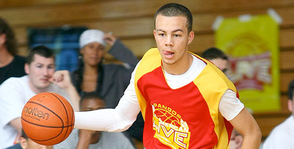 Video: Gabe York Dunks Over Defender in California HS Game