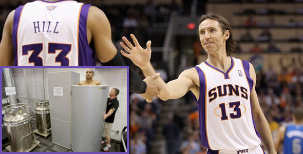 Suns Use Cryotherapy to Freeze Players