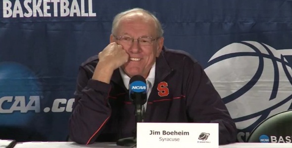 Video: Coach Boeheim Rips Reggie Miller