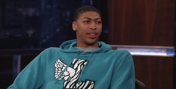 Video: Anthony Davis On Jimmy Kimmel