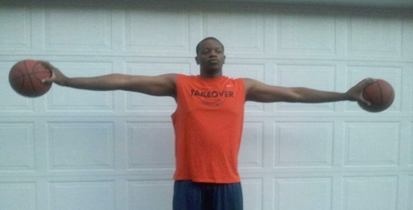BeeJay Anya Has the Largest Wingspan in Hoops History