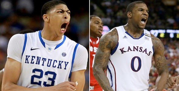 It’s A Kentucky/Kansas Rematch In Monday’s NCAA Title Game