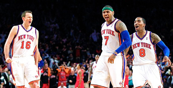 Video: ‘Melo Hits Game Tying and Game Winning Threes Over Bulls