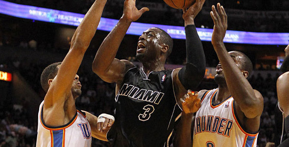 Wade and Ibaka: Sportsmanship Prevails in Heat vs. Thunder