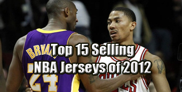 Top 15 Selling NBA Jerseys of 2012