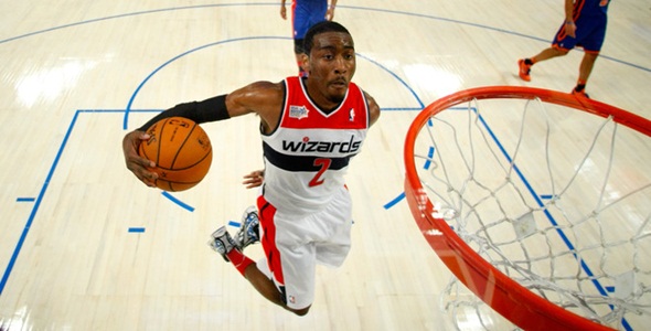 Video: John Wall’s Behind The Back Dunk At Open Gym