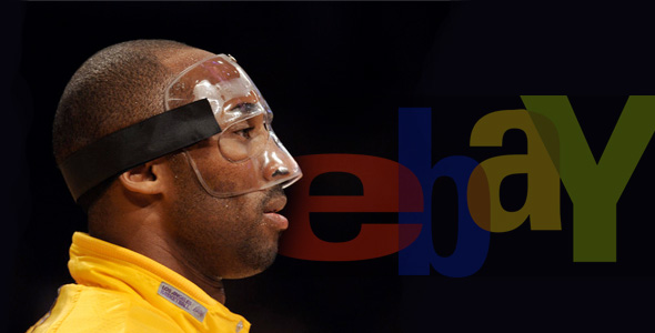 Kobe Bryant’s Game Worn Facemask Sold for $67K on eBay