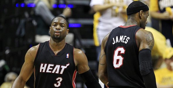 Heat vs. Pacers: Are Lebron and Wade Sending Out Enforcers?