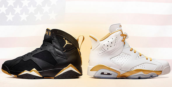 Air Jordan VI & VII – ‘Golden Moments Pack’