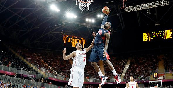 Lebron Explodes on Tunisia [GIF]