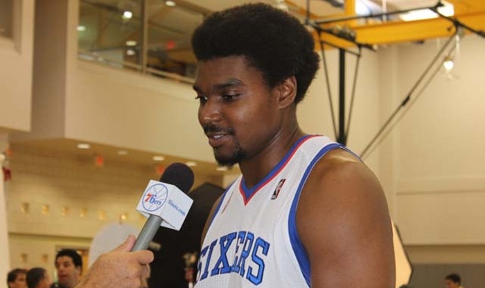 Bynum Shooting Threes At Sixers Camp?