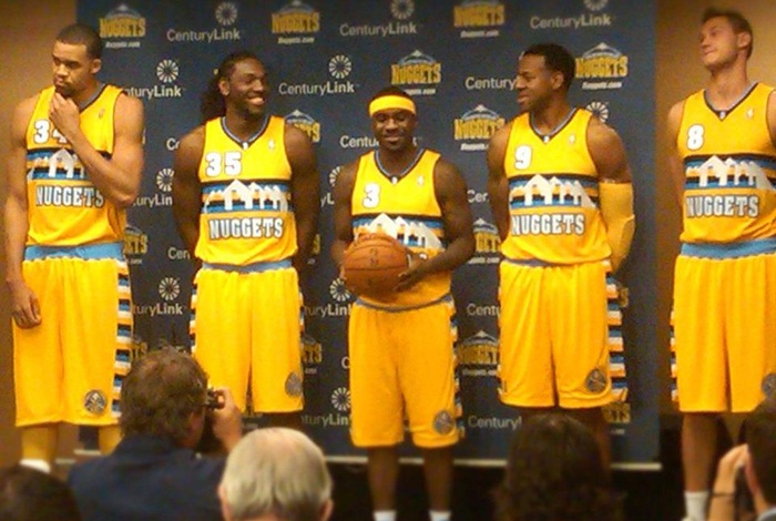 Denver Nuggets New Stylish “Skyline” Jerseys (PICs)