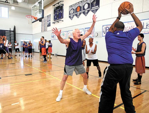 Video: 76-Year Old Tries Out for Warriors D-League Team