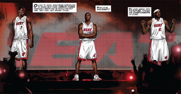 Marvel Comics and ESPN Release Lebron James Comic Book
