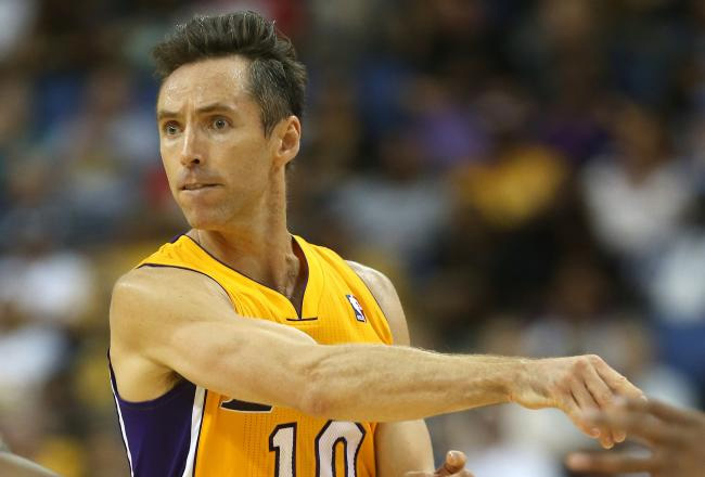 Steve Nash and Dwight Howard #Covergirls