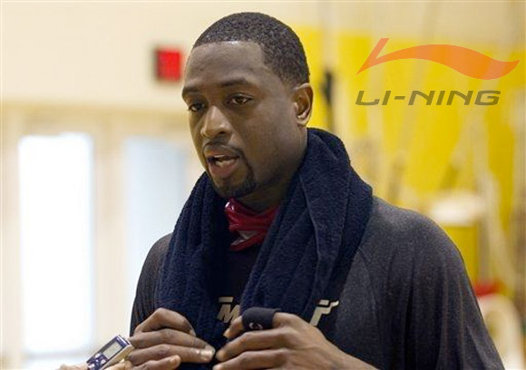 Dwayne Wade Previews His Li-Ning Sneaker During Heat Training Camp